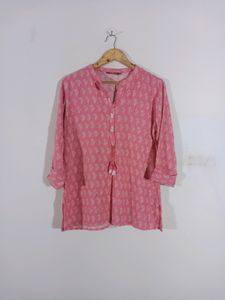 Pink Printed Tunic (Women's)