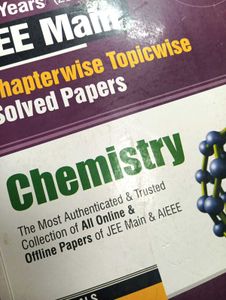 JEE Main Chemistry Solved Papers