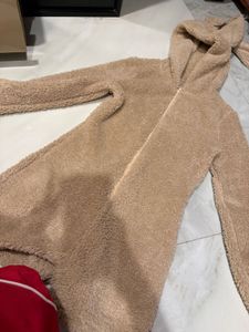 Cozy Fleece Hooded Onesie