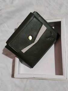 Stylish Green Leather Wallet