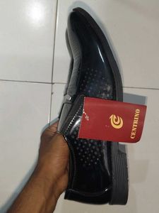 Centrino Men's Black Formal Shoes