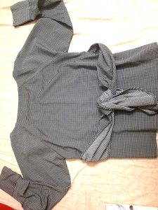 Chic Checked Top branded