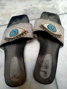 used flats slipper