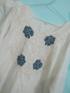 Elegant Embroidered Kurta Set