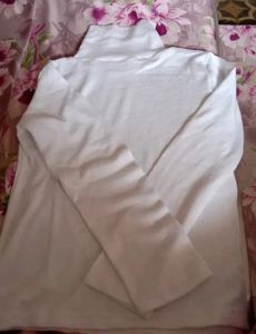 Brand New*** White Turtle Neck Top