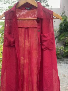 Stylish Sleeveless Long Top
