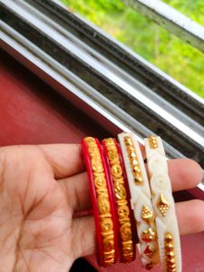 Traditional Shakha Pola Bangles