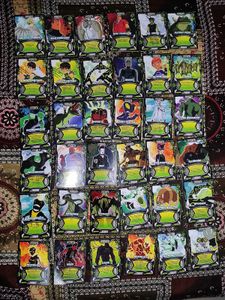 Ben 10 official ccg cards dtg licenced prints seri