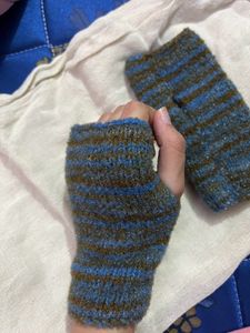 Combo of Knitted Hand Gloves 🧤