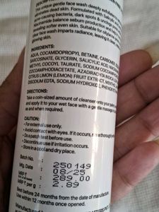 Underrated Purifying Acne Free Gel Face Wash