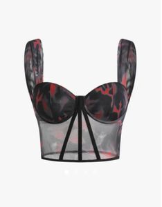 Tie-Dye Corset Top