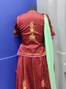Beautiful Hand Work Designer Rajputi Poshak