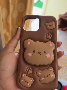 Cute Bear i Phone 15 Case