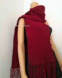 Crochet Mikasa's scarf / muffler