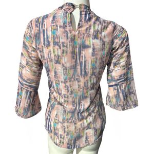 Stylish Printed Kurti with Lace Detail