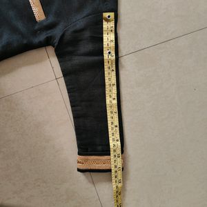 Kurta Pajama Set With Jute