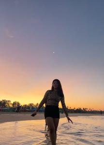 Leopard Print Long Sleeve Top