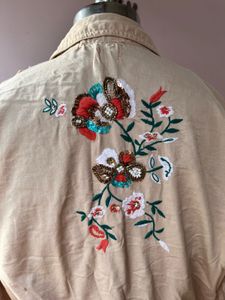 Floral Embroidered Jacket