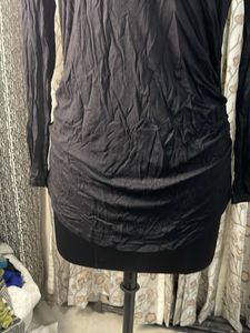 Black Long Sleeve Top