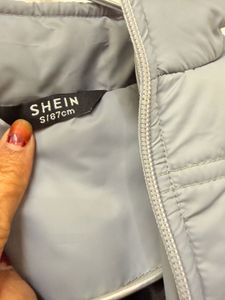 Shein Gray Padded Jacket
