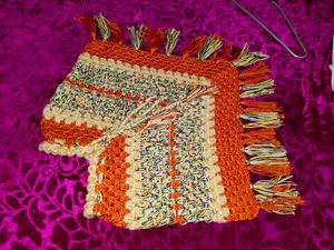 Kids Crochet Winter Girls Poncho Crochet Multi Vibrant Rainbow Girls Poncho 2 Years