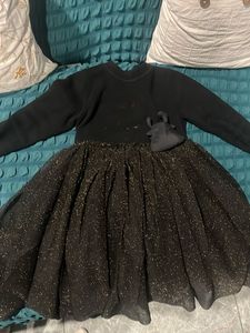 Elegant Black Party Dress for girl kid
