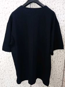 BOUNCE Black Oversized T-Shirt