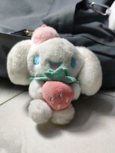 Cute Cinnamoroll Plush Keychain