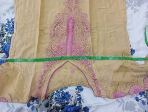Embroidered Kurta Set with Dupatta