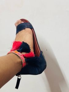 Luna Blu Sandals with Tassels