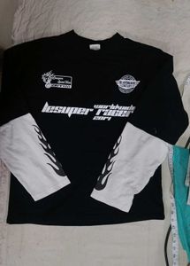Cropped Racing Tshirt