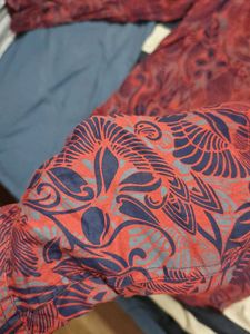 Men's Printed Button-Down Shirt