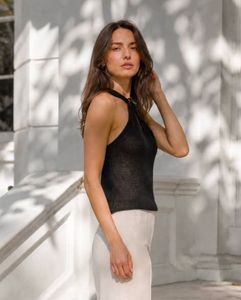 Sheer Black Halter Neck Top😍