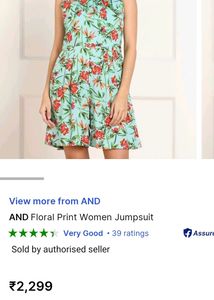 AND Floral Play Suit