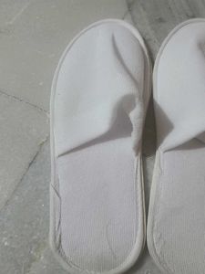 Comfortable White Slippers