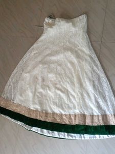 White Net Skirt