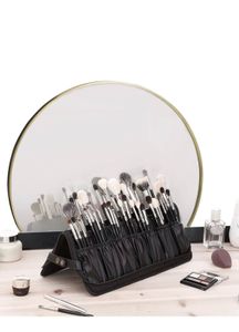 Makeup Brush Pouch Foldable Zipper