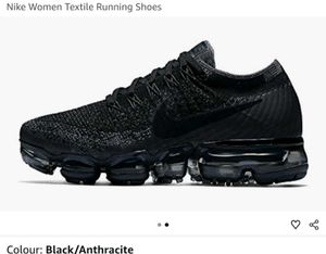 Nike Black mesh running shoes