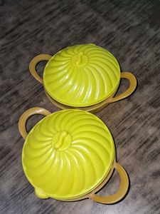 Vintage Tupperware Servalier Bowls