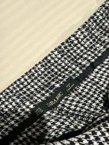 Houndstooth Pattern Trousers