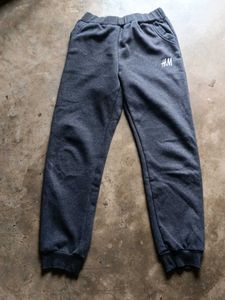 Grey unisex joggers