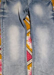 Light Wash Denim Jeans