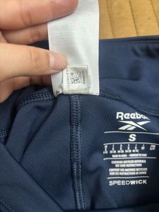 REEBOK Stylish Navy &amp; Pink Leggings
