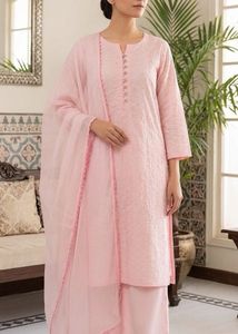 Baby Pink Kurti with Dupatta Set