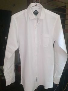 Men's White Formal Shirt