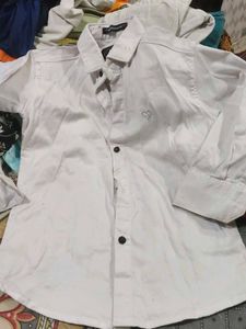 Men's White Shirt and Beige Pants