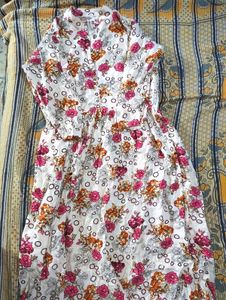 Pretty Floral Print Kurta
