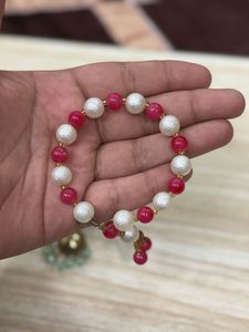 Beaded Bracelet Set - Handmade