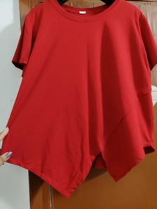Casual Red Top 🍒