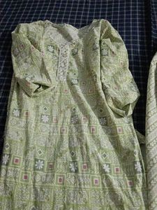 Beautiful Purple Embroidered Kurta